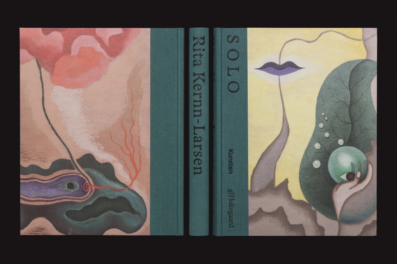 Foto af bog til udstilling