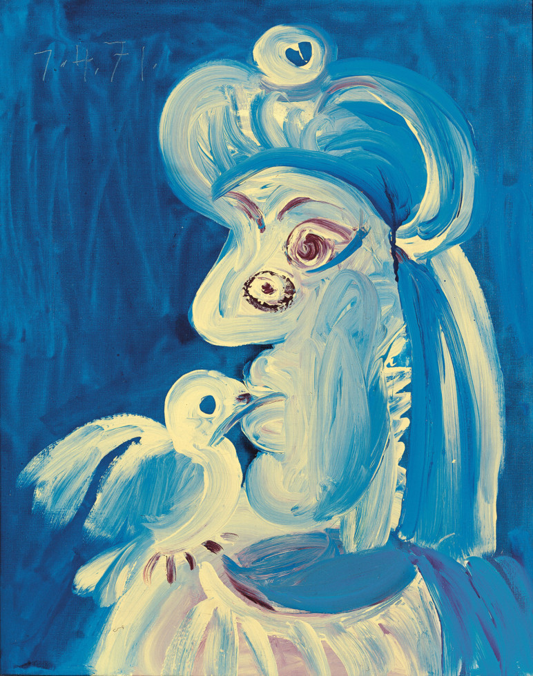 Pablo Picasso, Femme à l'oiseau (Woman with Bird)