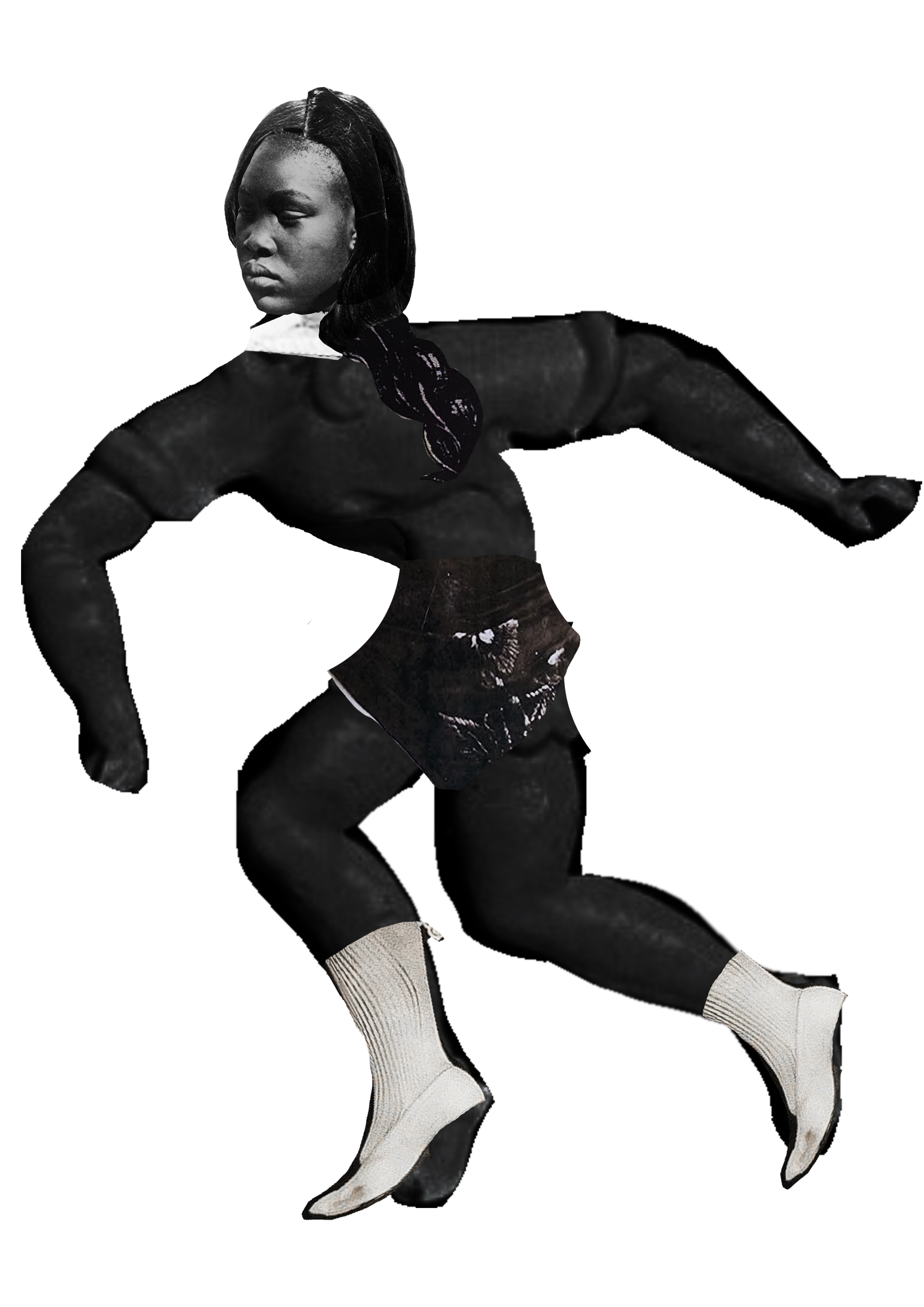 Running with soft limbs
