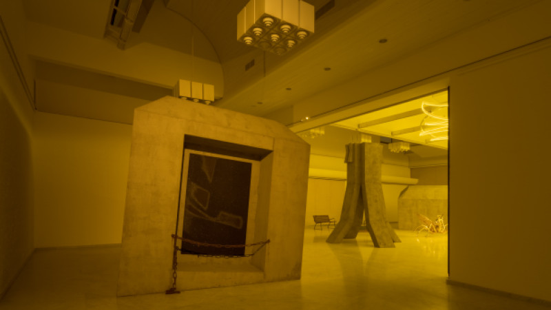 solar system installation view