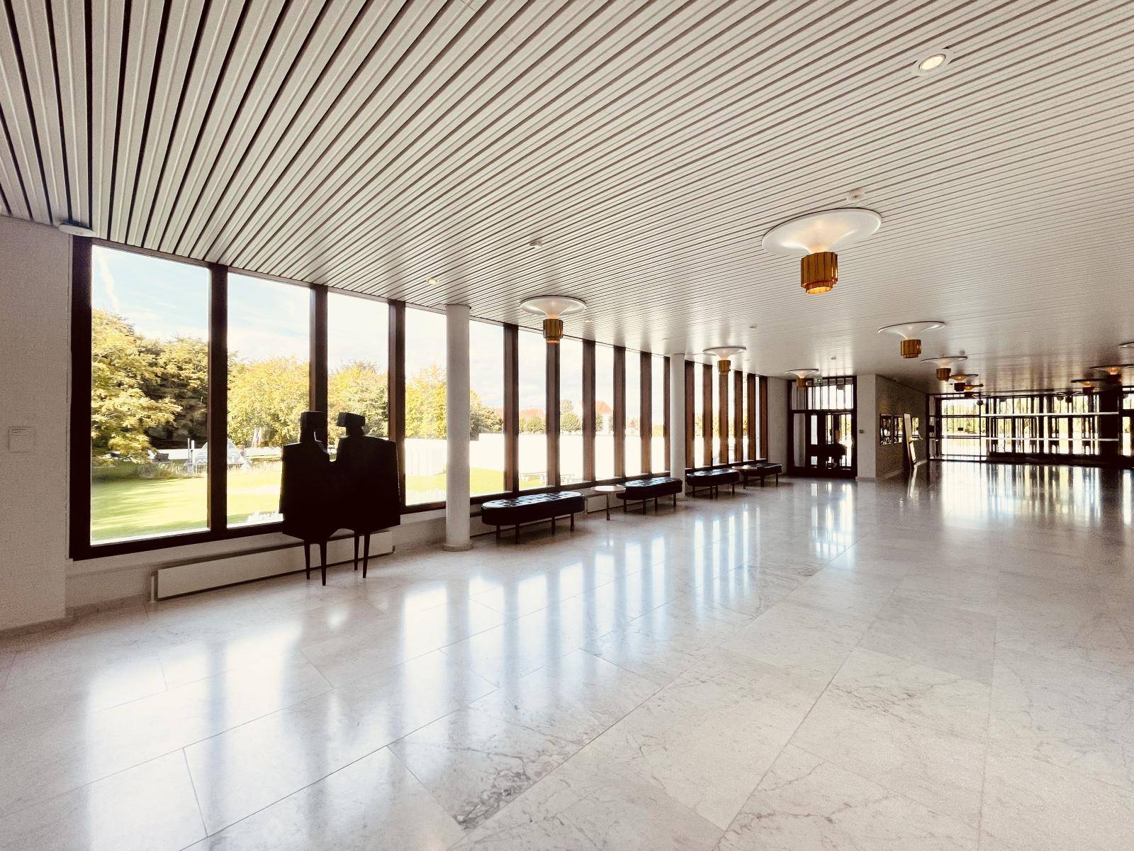 Entry hall at Kunsten Museum of Modern Art Aalborg