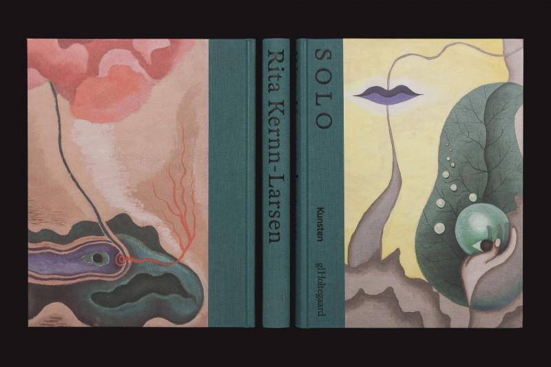 Foto af bog til udstilling