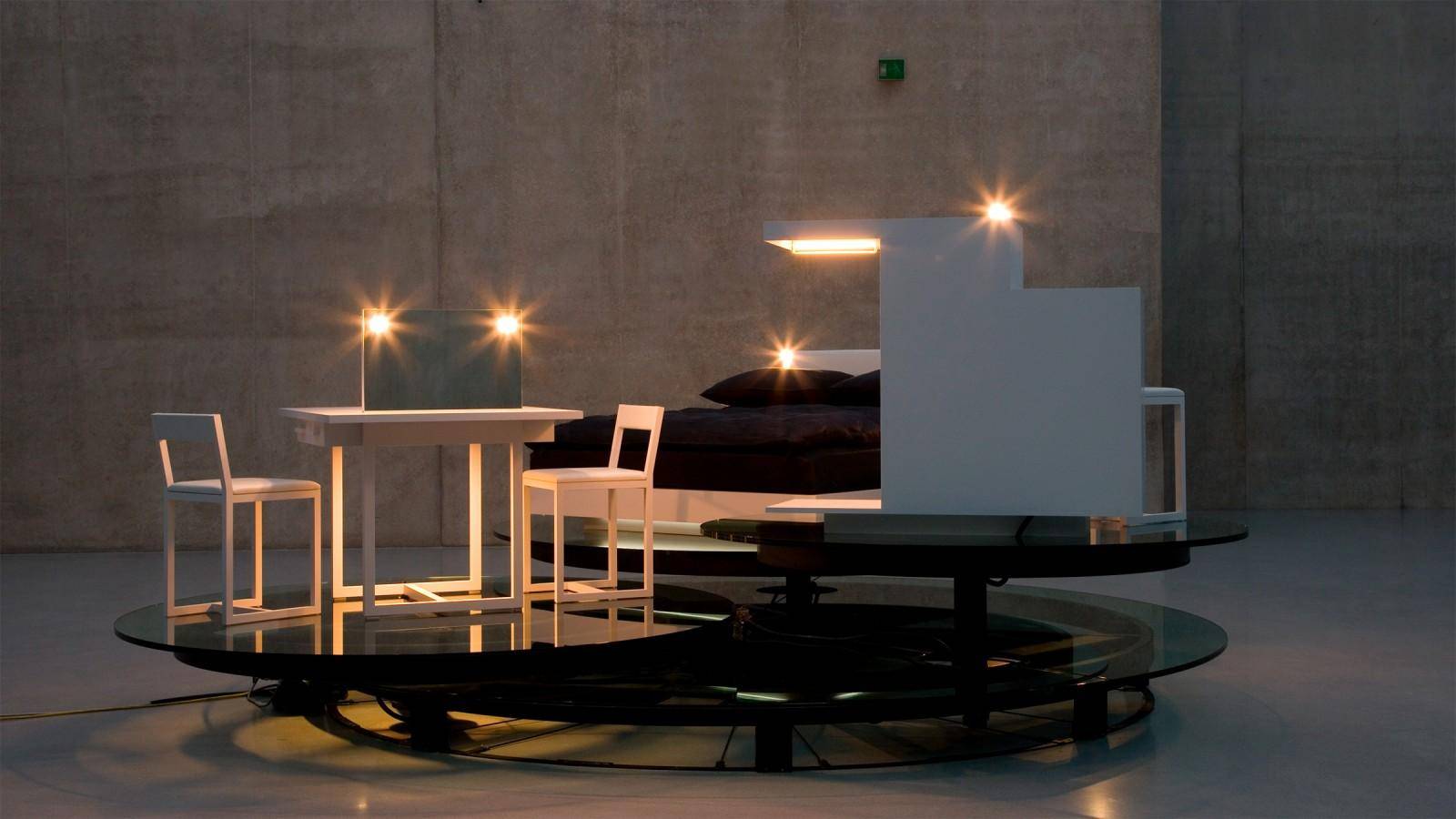 Revolving Hotel Room